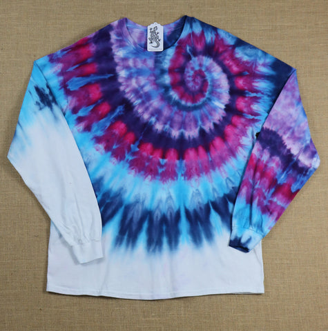 Tie Dye Unisex Long Sleeve Tee Size XL #018